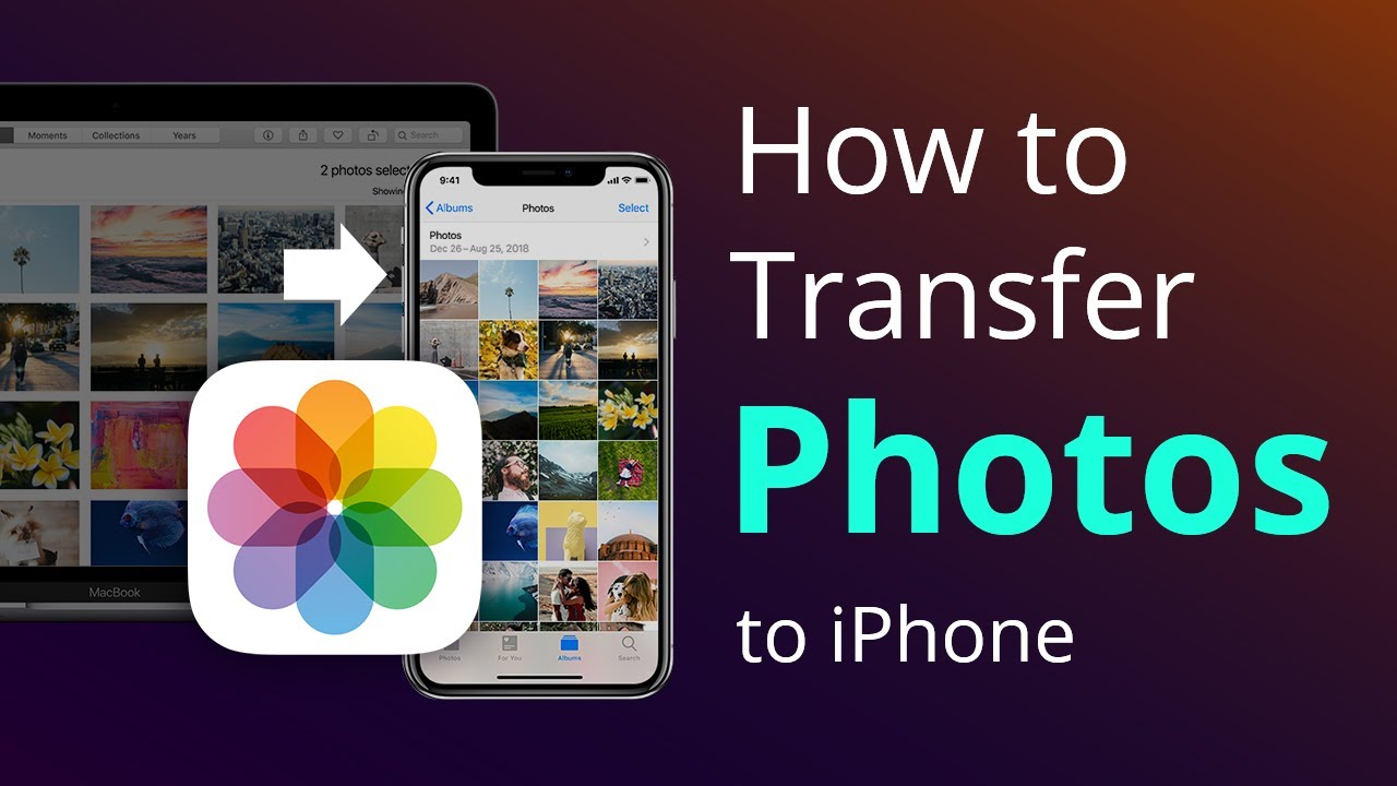 how to import photos from iphone to pc