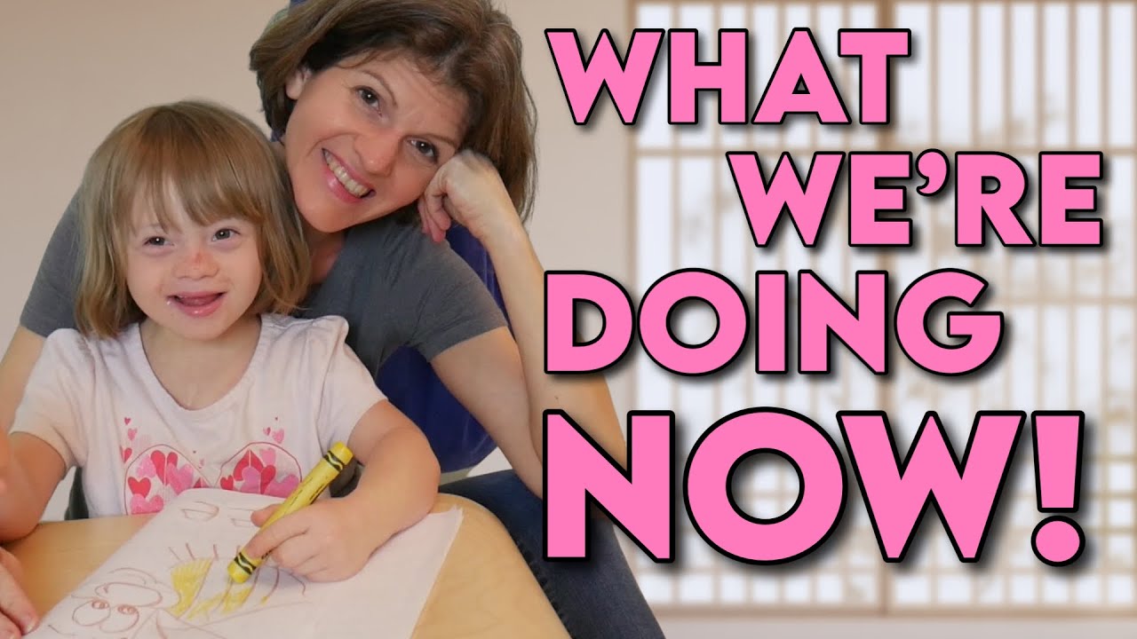 How I TEACH MY CHILD WITH DOWN SYNDROME || Kindergarten Updates + Resources