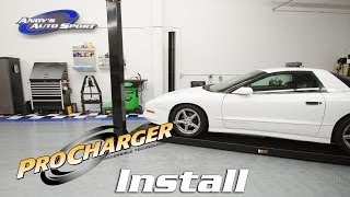 How to Install a Supercharger (Procharger for LT1 Firebird)