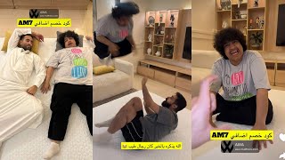 ضحك عبدالرحمن السدحان والشيف مارادونا مع كردي بسبب المرتبة الـ 9 طبقات😂@ChefMaradona