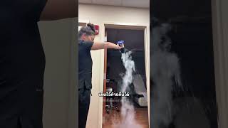 เทไนโตรเจนเหลวลงพื้นทุกวัน