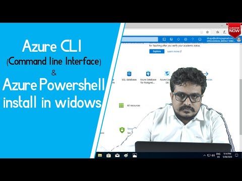 How to Install and Setup Azure CLI and Azure Powershell on Windows?