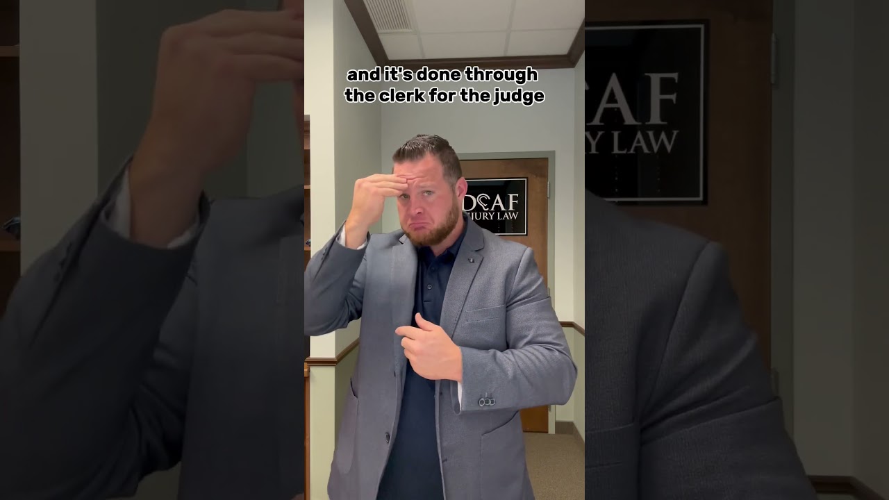 Danny discusses interpreters at Court. 