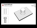 Tsc 8 blind pressed nuts  imperial rivet  fasteners