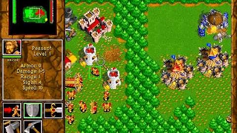 Warcraft 2 Custom Map: Chop Farms bo5 (Me vs Flush)