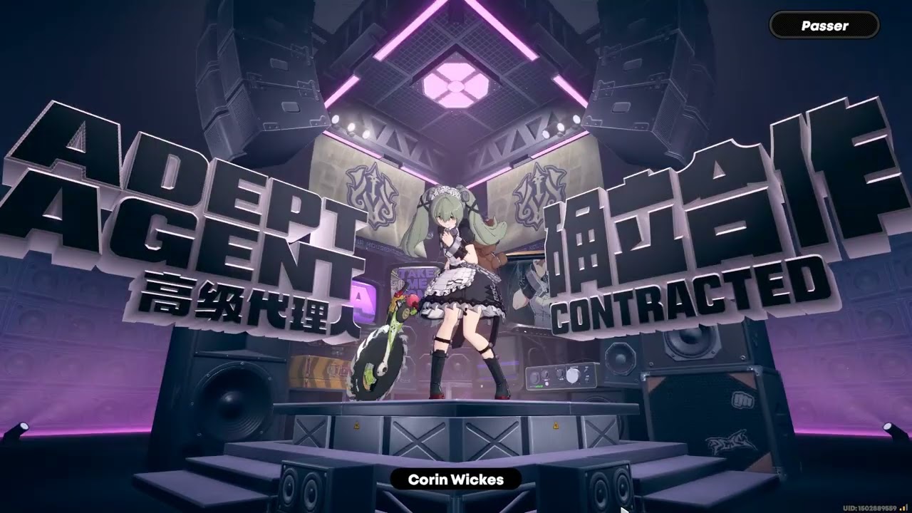 Zenless Zone Zero 2025.12.17 - Recherche Signal - Corin Wickes