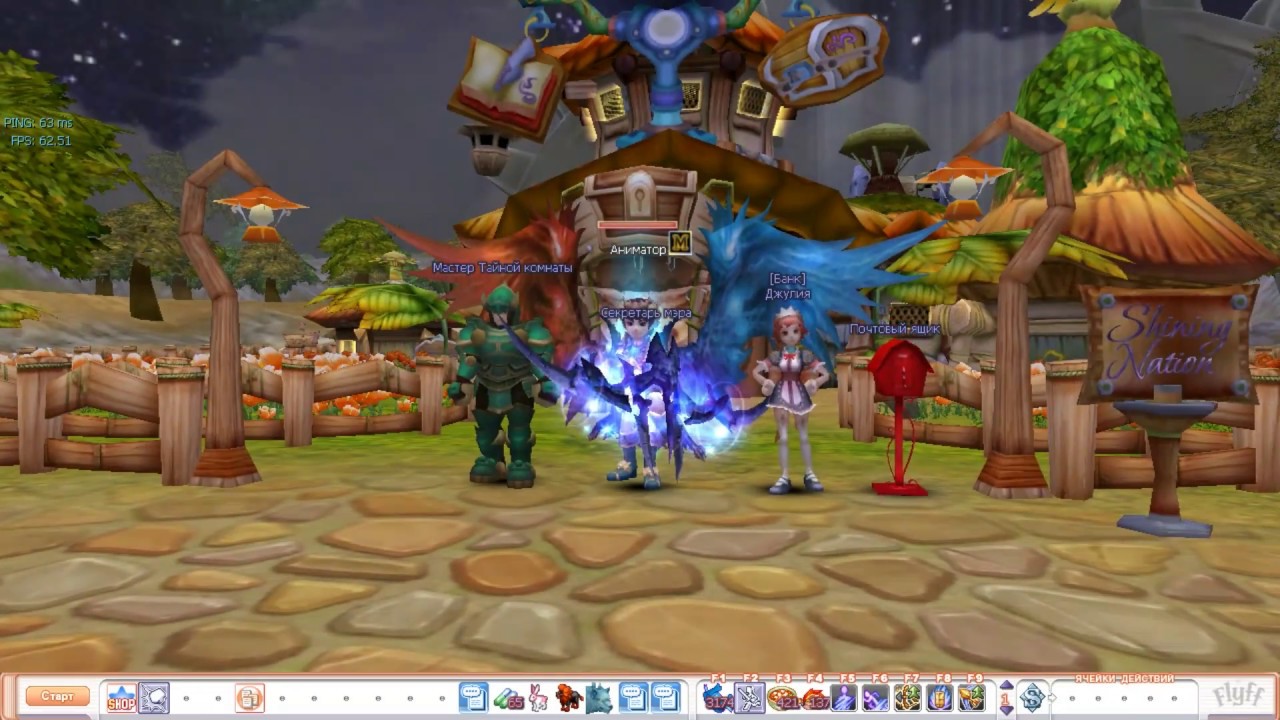 Тест Bandicam'а | FlyFF Shinet Nation