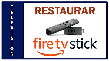 ¿Cómo poner de fábrica el Fire TV Stick?