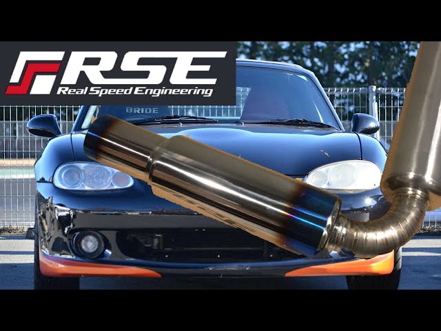 RSEマフラー】マフラー交換して音を聞きたい！サーキットいきたい