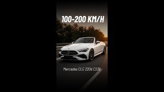Mercedes CLE 220d | 100–200 km/h | Stock vs. RaceChip 🏁