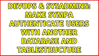 Celebrity DevOps & SysAdmins: Make Sympa authenticate users with another database and tablestructure Net Worth