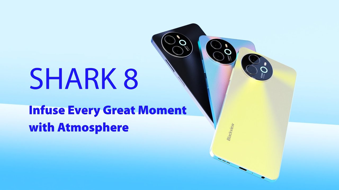 Blackview SHARK 8: 64 MP Samsung® Rear Camera  Slow, Steady, Pro-grade  Photography 