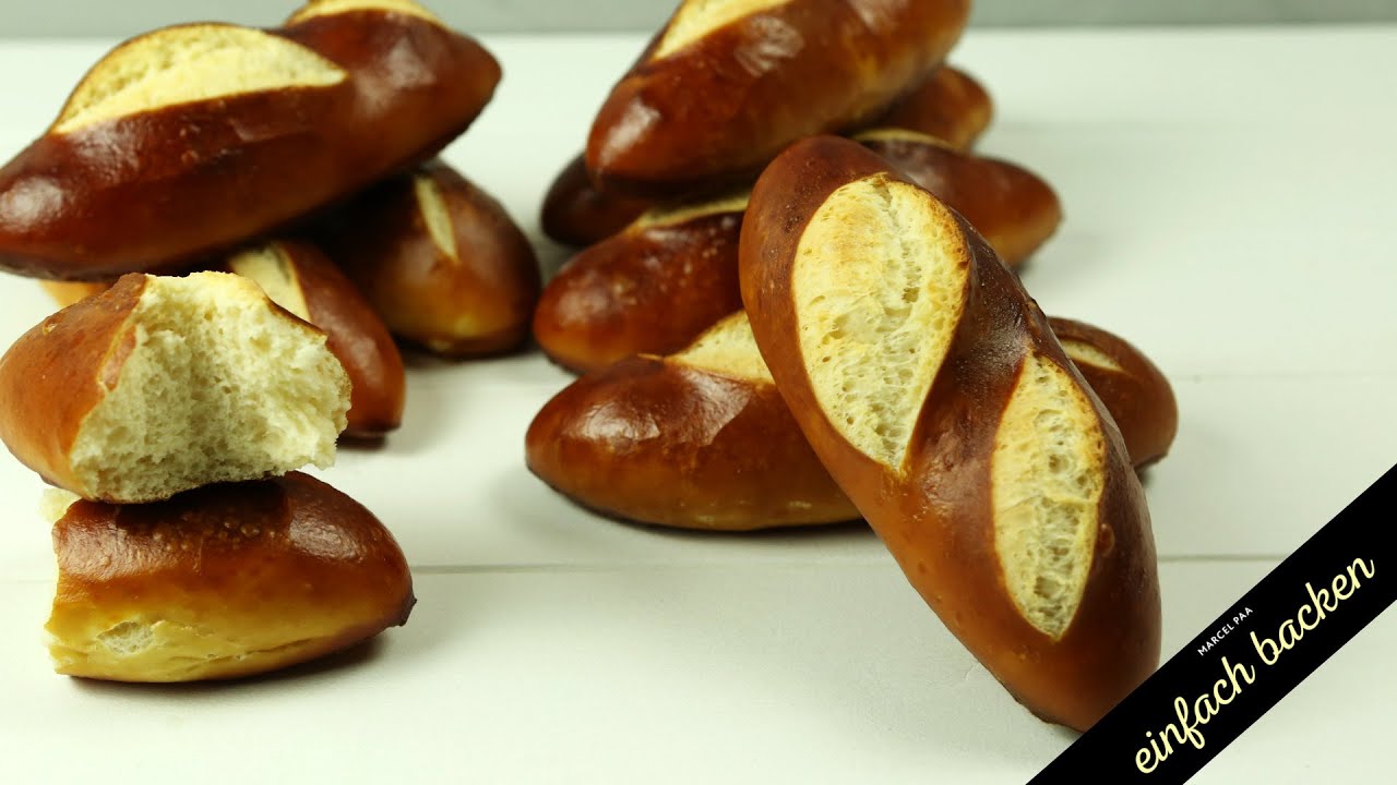 Laugenbrötchen selber machen - Laugen Gebäck