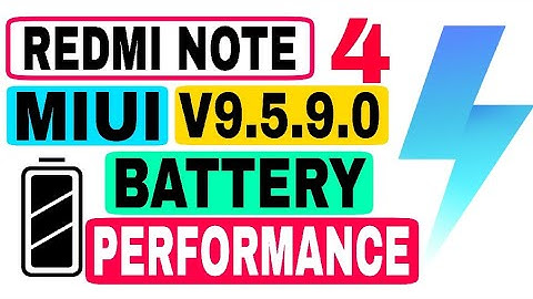Redmi Note 4 V9.5.9.0 BATTERY Performance , HEATING ISSUE , Screen ON Time ???