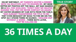 Download Lagu On My Birthday, My Parents Organized A Family Dinner With 136 Relatives Just To P... | Sugar Revenge MP3