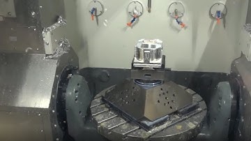 A 5 axis machine with all the high spec options as standard