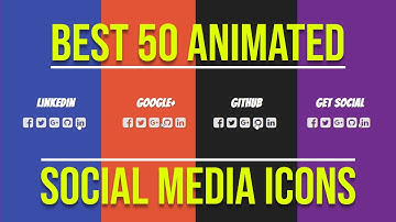 Top 50 animated social media icons css | Best Social media Icons | CSS social media icons