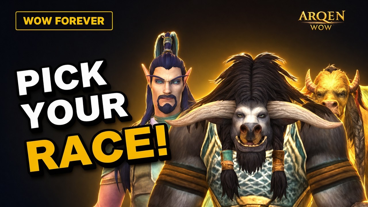 Wow New Races WoW Forever Racial Changes: Pick Your Race Before Name Reservation ...