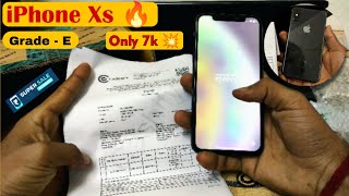 Cashify Super Sale iPhone Xs 🔥 Grade - E | Uboxing 💥