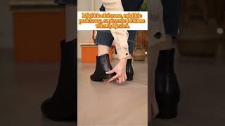 Miękkie skórzane, miękkie podeszwy, szpiczaste botki na wiosnę i jesień.