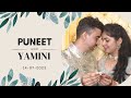 Ring ceremony of puneet and yamini ii kashmir studio talwara ii