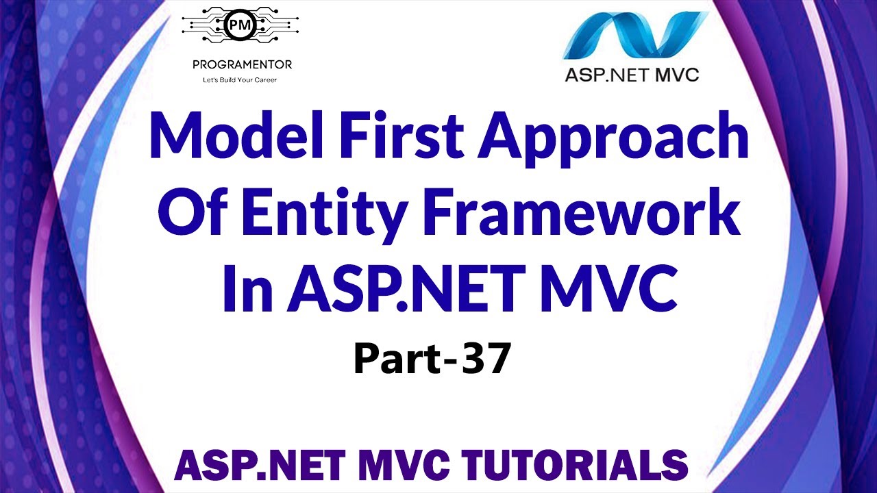 37 | Model First Approach In ASP.NET MVC | Entity Framework | Model ...