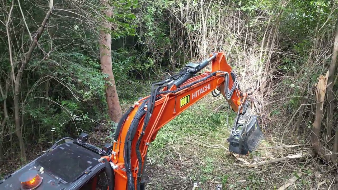Bushfire management with the Forestry Mower