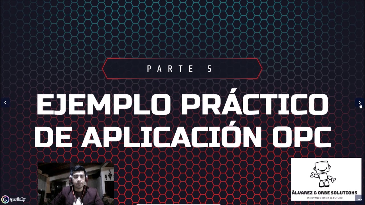 Ejemplo práctico de aplicación de OPC (PLC -HMI)