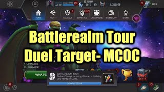 Battlerealm Tour Duel Target | Marvel Contest of Champions