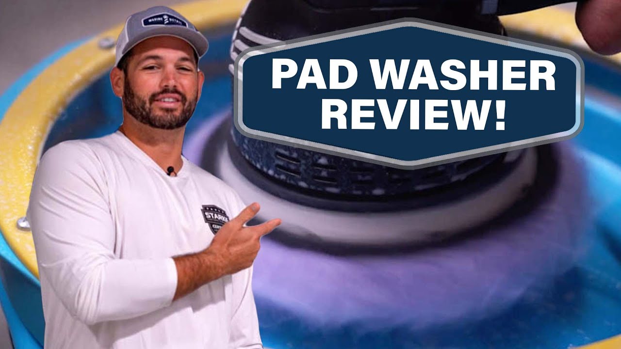 Best Way To Clean Boat Detailing Pads!