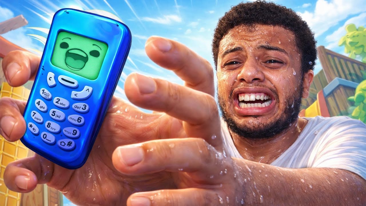 جوالي ضربته في راس ابن خالتي 🤣!!