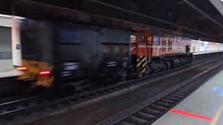 鐵道影音館 R152 + 守車 逆向運轉 通過松山站 (2023.12.27)