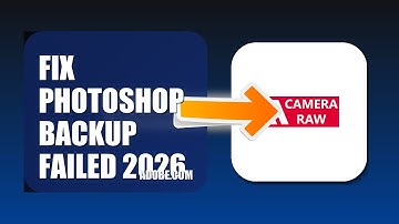 How To Fix Photoshop Backup Failed 2026