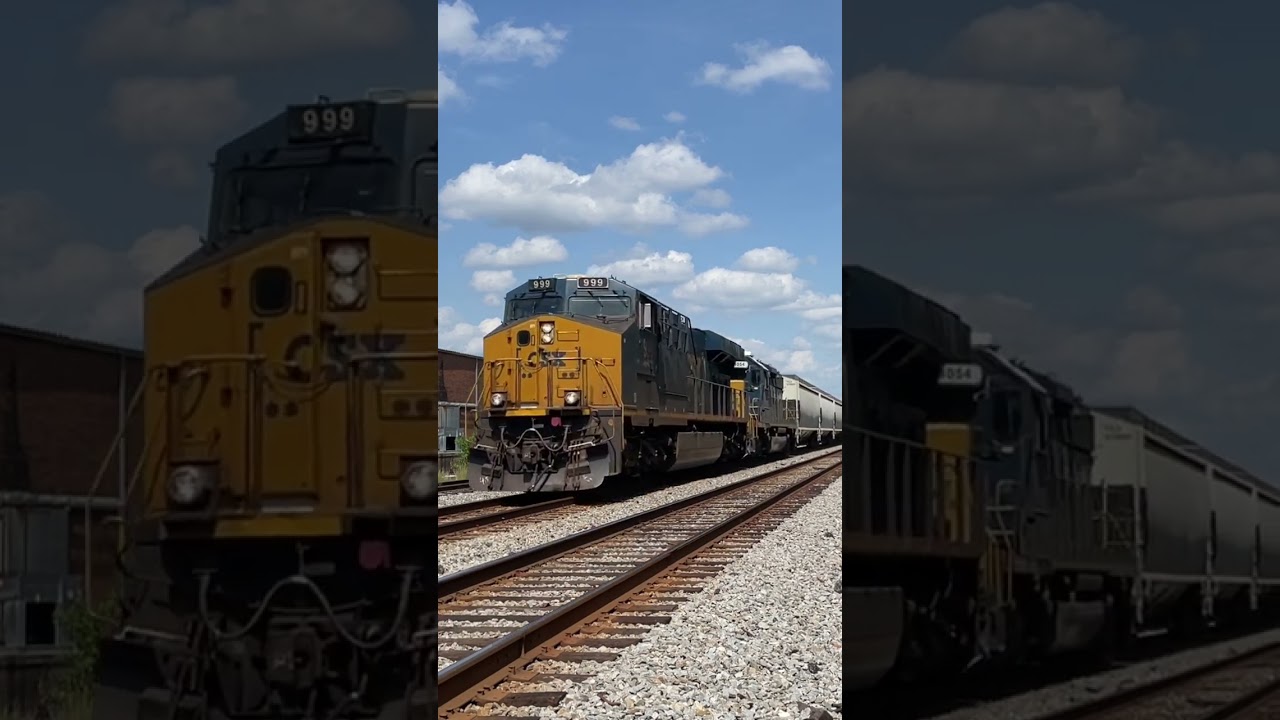 My First Sighting of An EMD SD40-2 on CSX M652-19!
