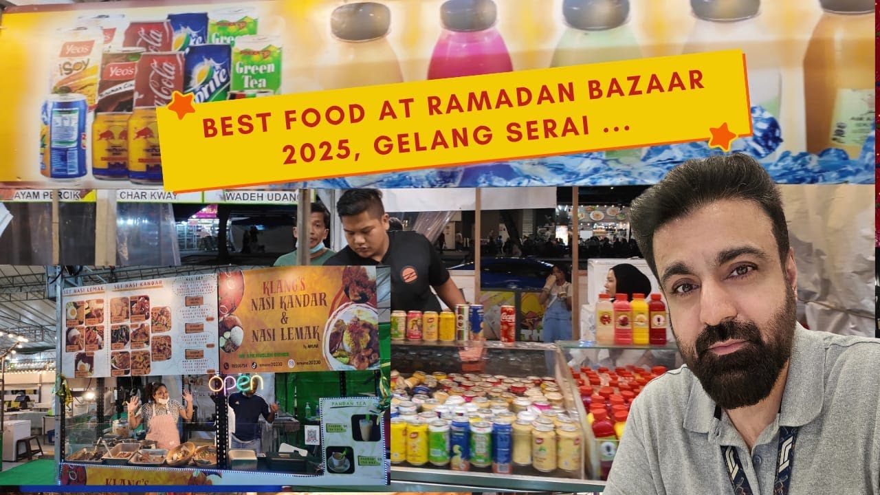 Singapore’s Biggest Ramadan Bazaar 2025 | First Night at Geylang Serai