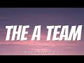 Ed Sheeran The A Team Lyrics mp3