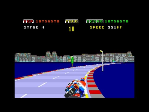 Hang On Arcade Longplay 1985 Sega 