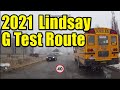 2021 G Driver License Road Test Route Lindsay Ontario【with Realtime Update】