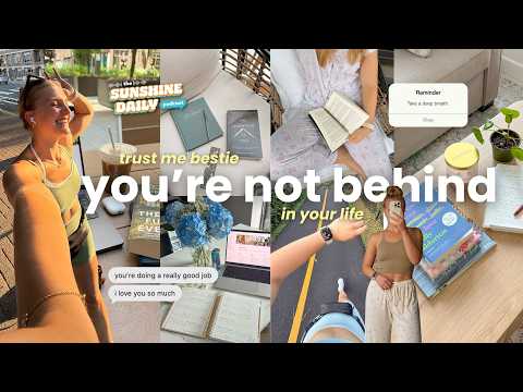 you're not behind in life 🦋 how to stop comparing yourself to everyone else