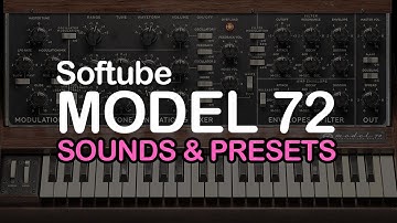 Softube Model 72 Synthesizer - Sounds and Presets Demo (No Talking)