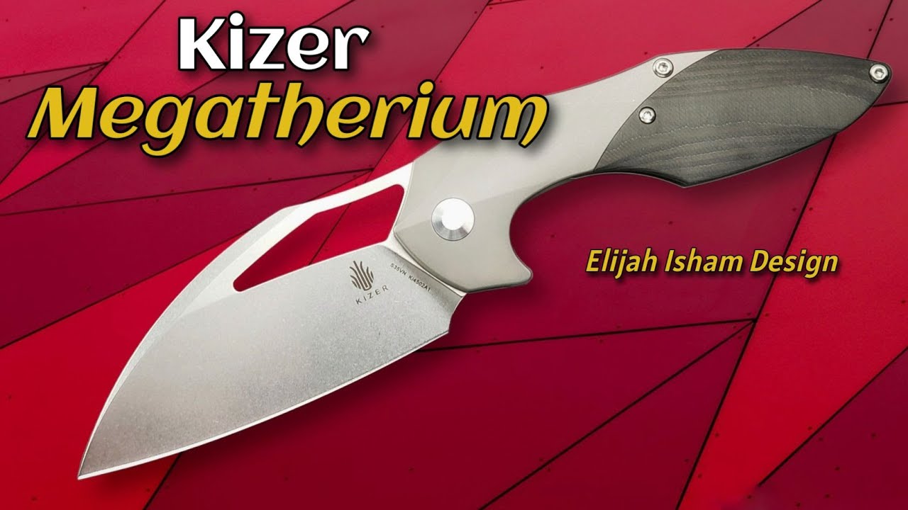 Kizer Megatherium:  Beast of a Knife by the Great Elisha Isham