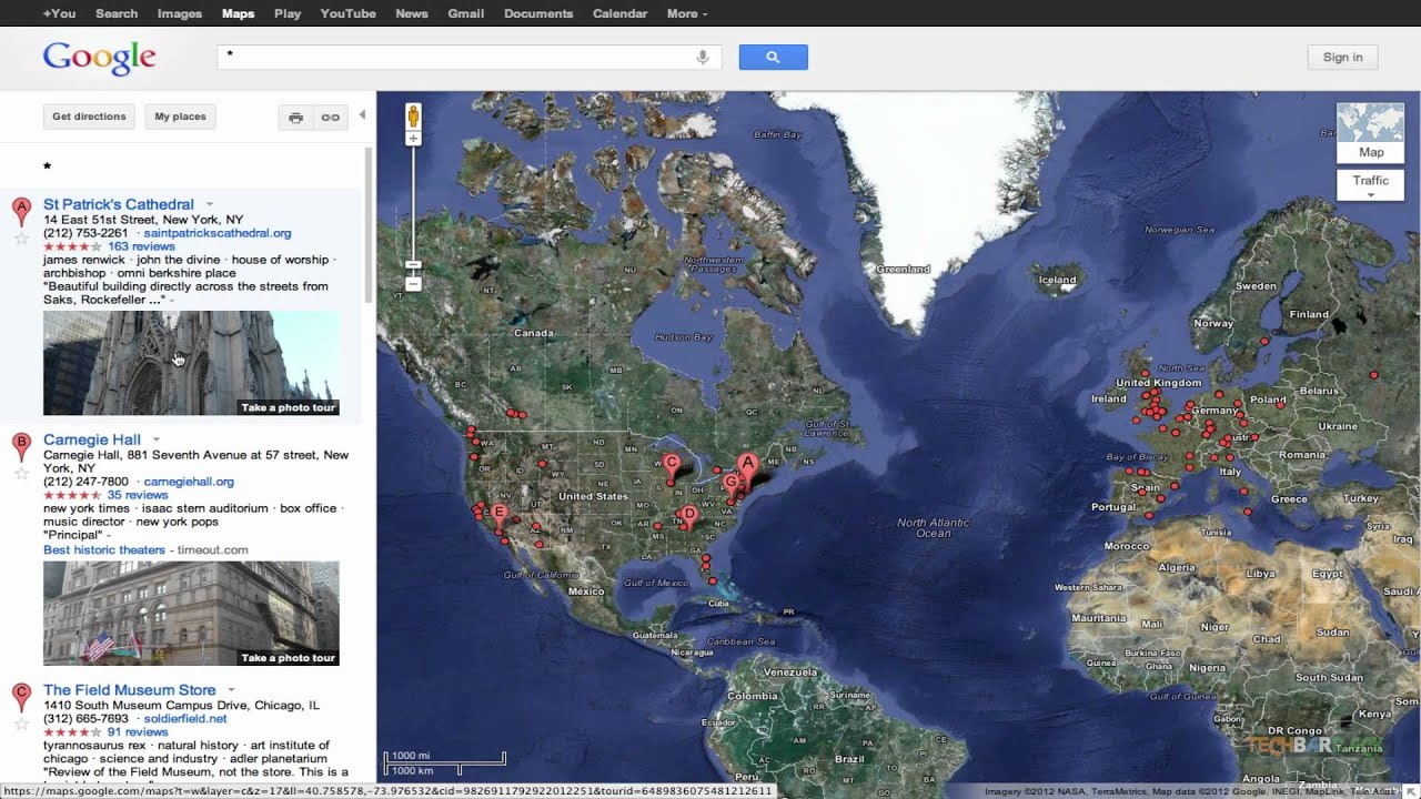 3d tour google maps