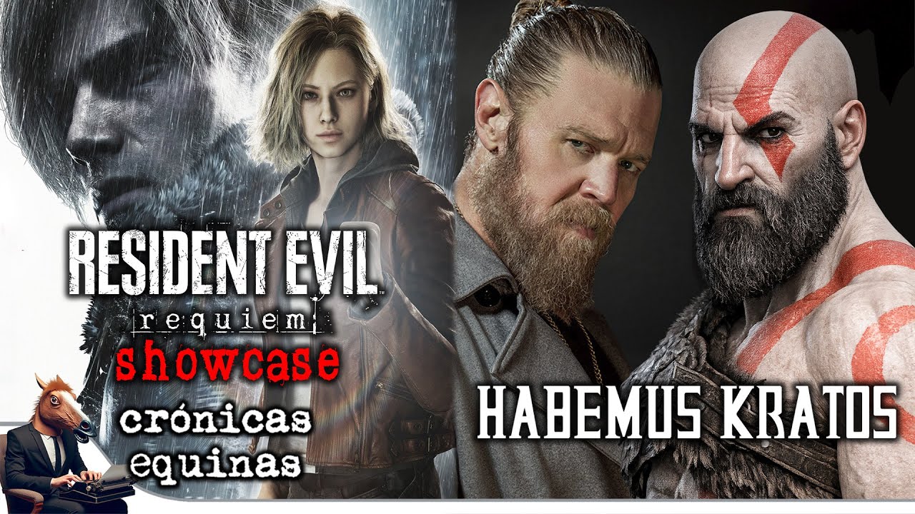 Crónicas Equinas 57 🐴 Resident Evil Requiem Showcase | Kratos en su Serie de Amazon y más noticias