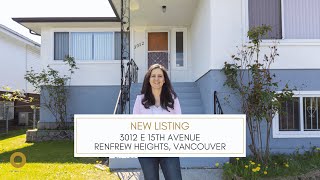 SOLD✨ 3012 E 15th Ave, Vancouver