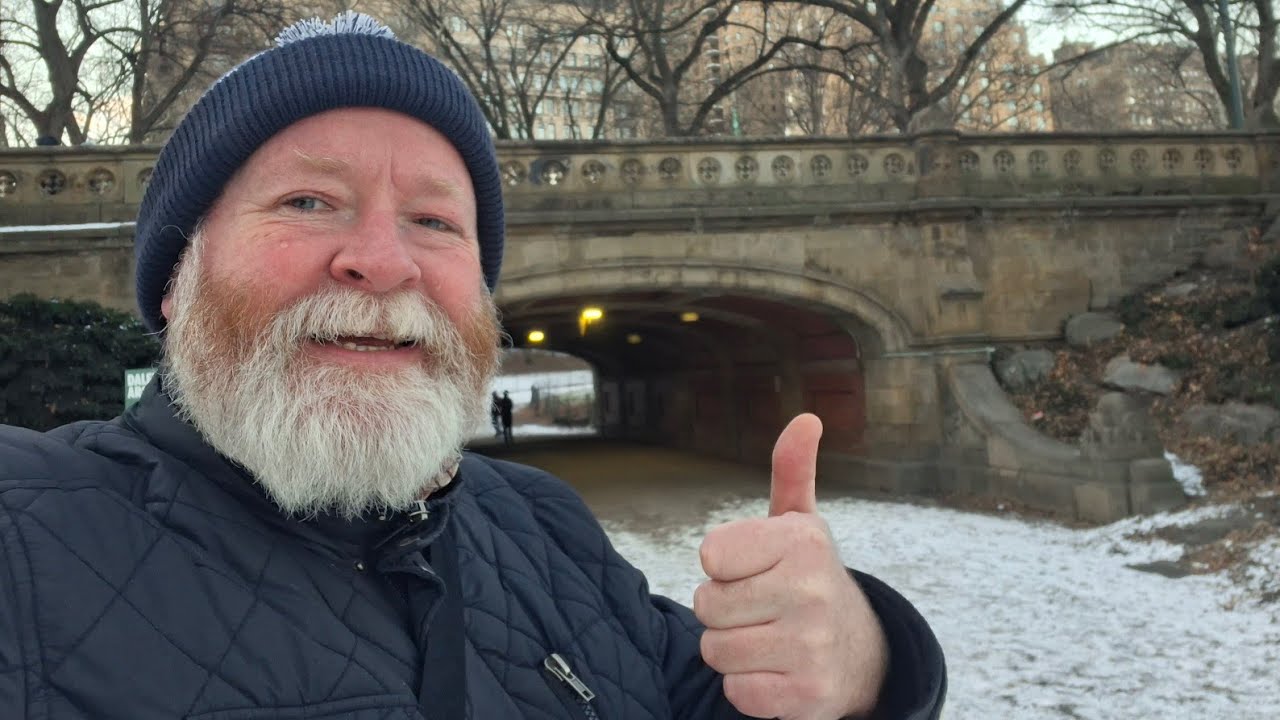 Central Park In Winter New York