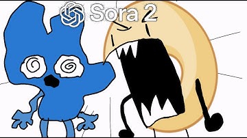 BFB 1 four screech scene but But it’s the Opposite Day (Made with Sora Ai 2)