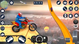 Stunt Juggernaut: Bike Adventure Zone - Android Gameplay screenshot 1