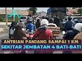 WASPADA! Macet Panjang di Bati-Bati , Tanah Laut | Skema Buka-Tutup Jembatan Bailey