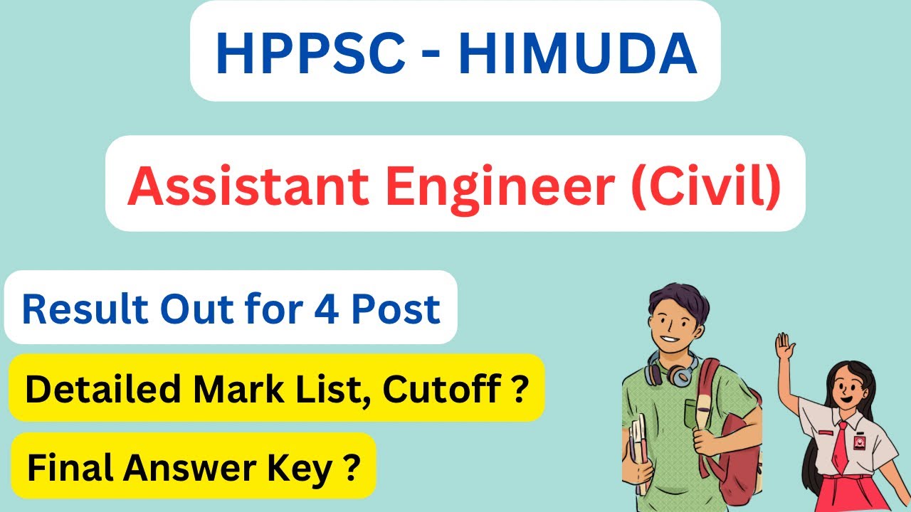 HPPSC - AE (Civil) HIMUDA Result Out || Wait for AE (Civil) JSV Result || Let’s Study ||