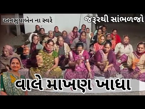 વાલે માખણ ખાધા | Gujarati Kirtan #bhakti 